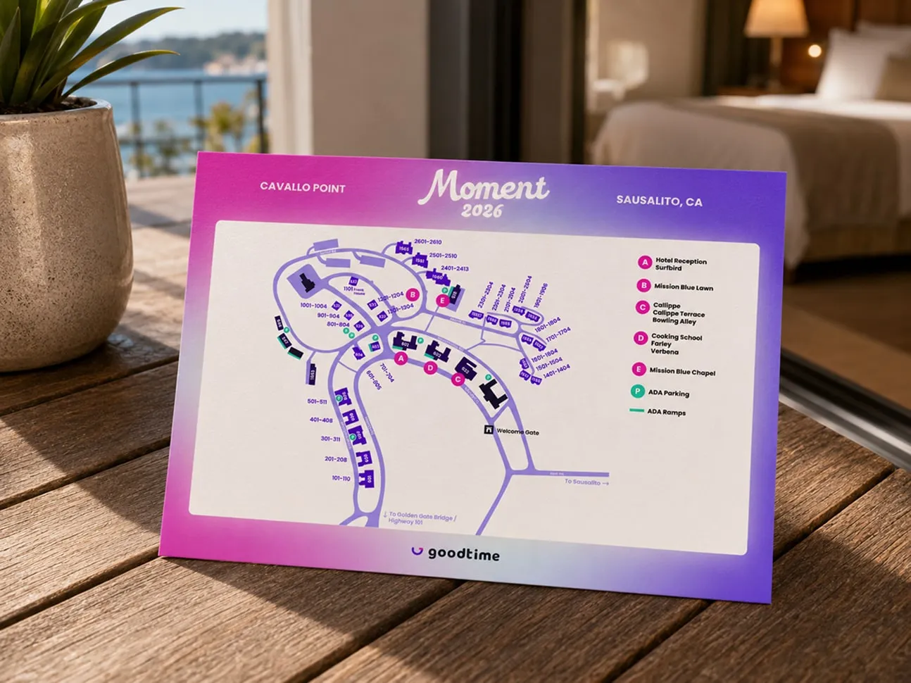 Venue map design