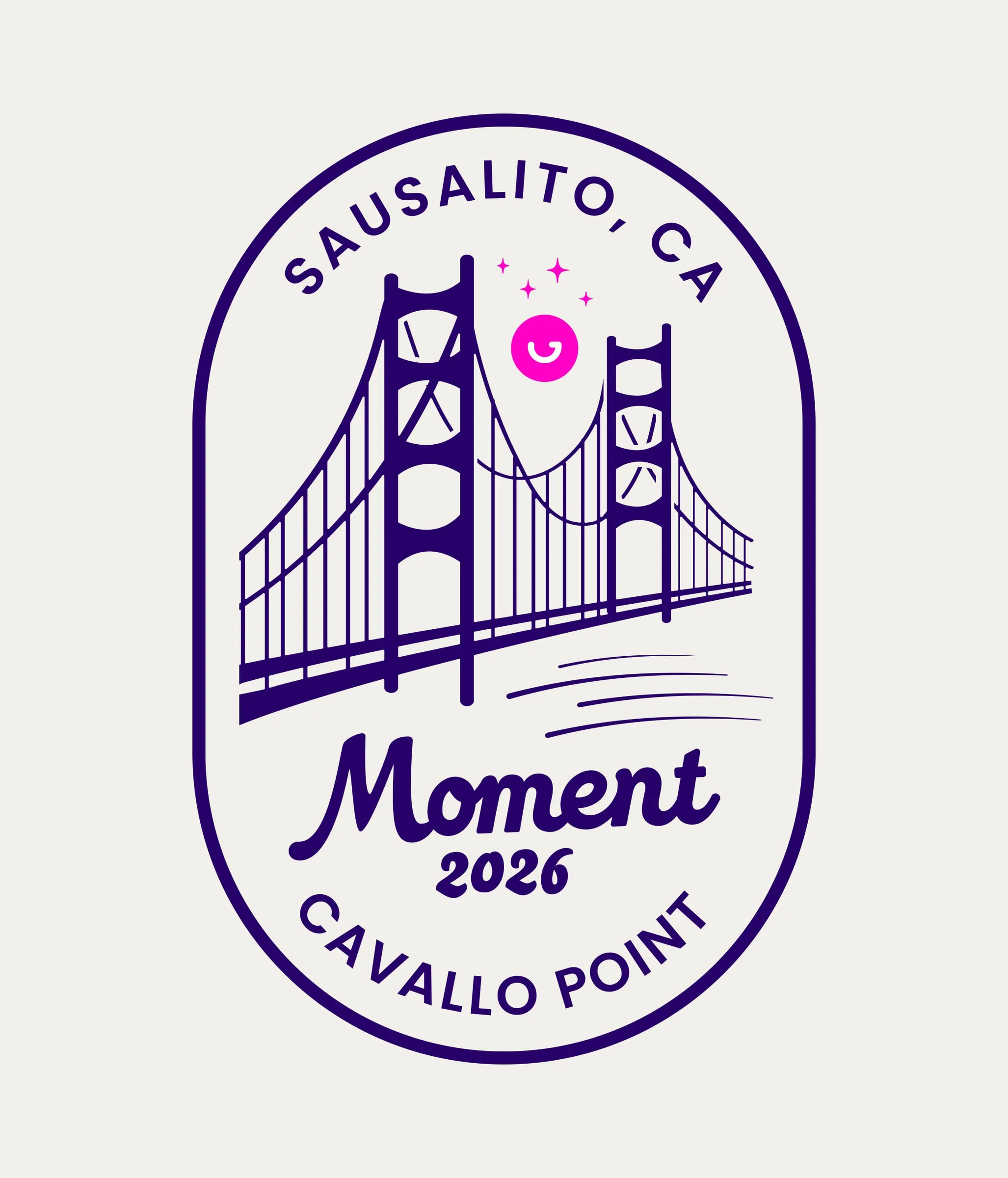 Arched Cavallo Point badge