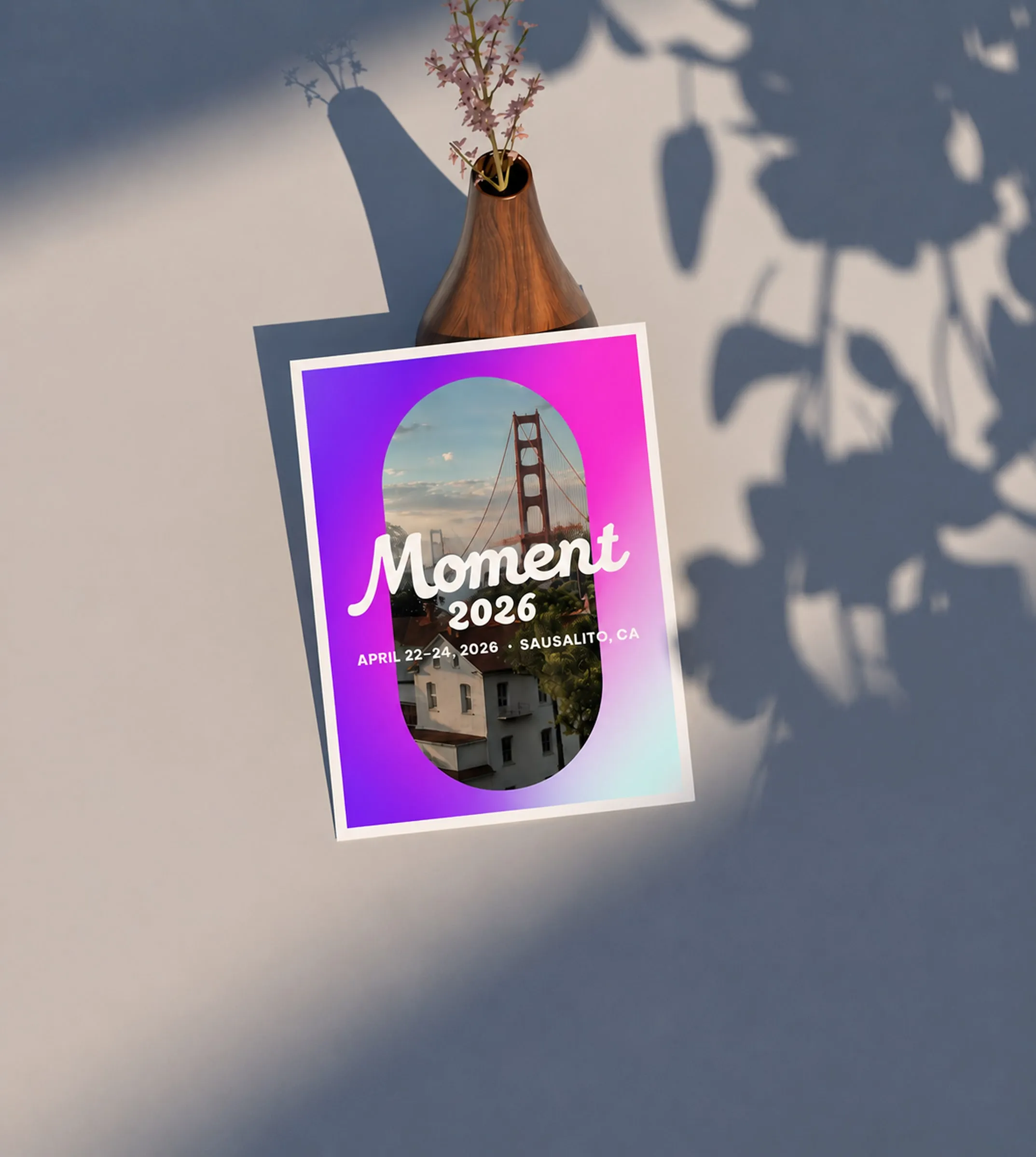 Moment postcard