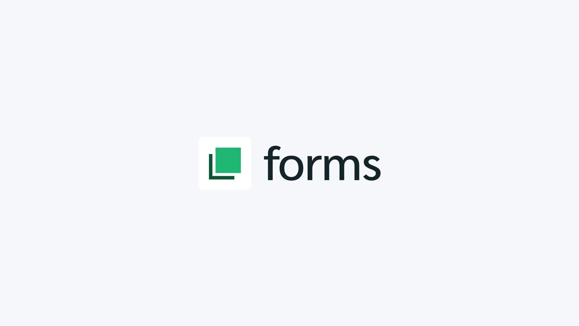Formstack Forms product logo with a green mark