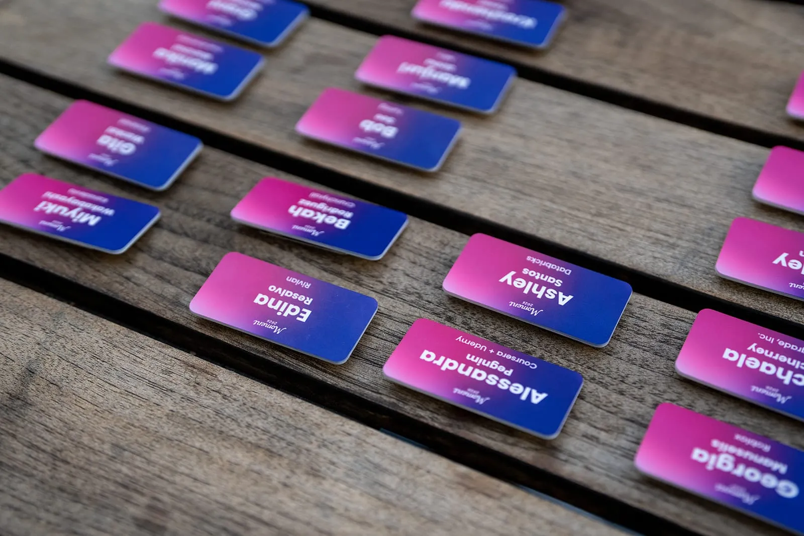 Name badges