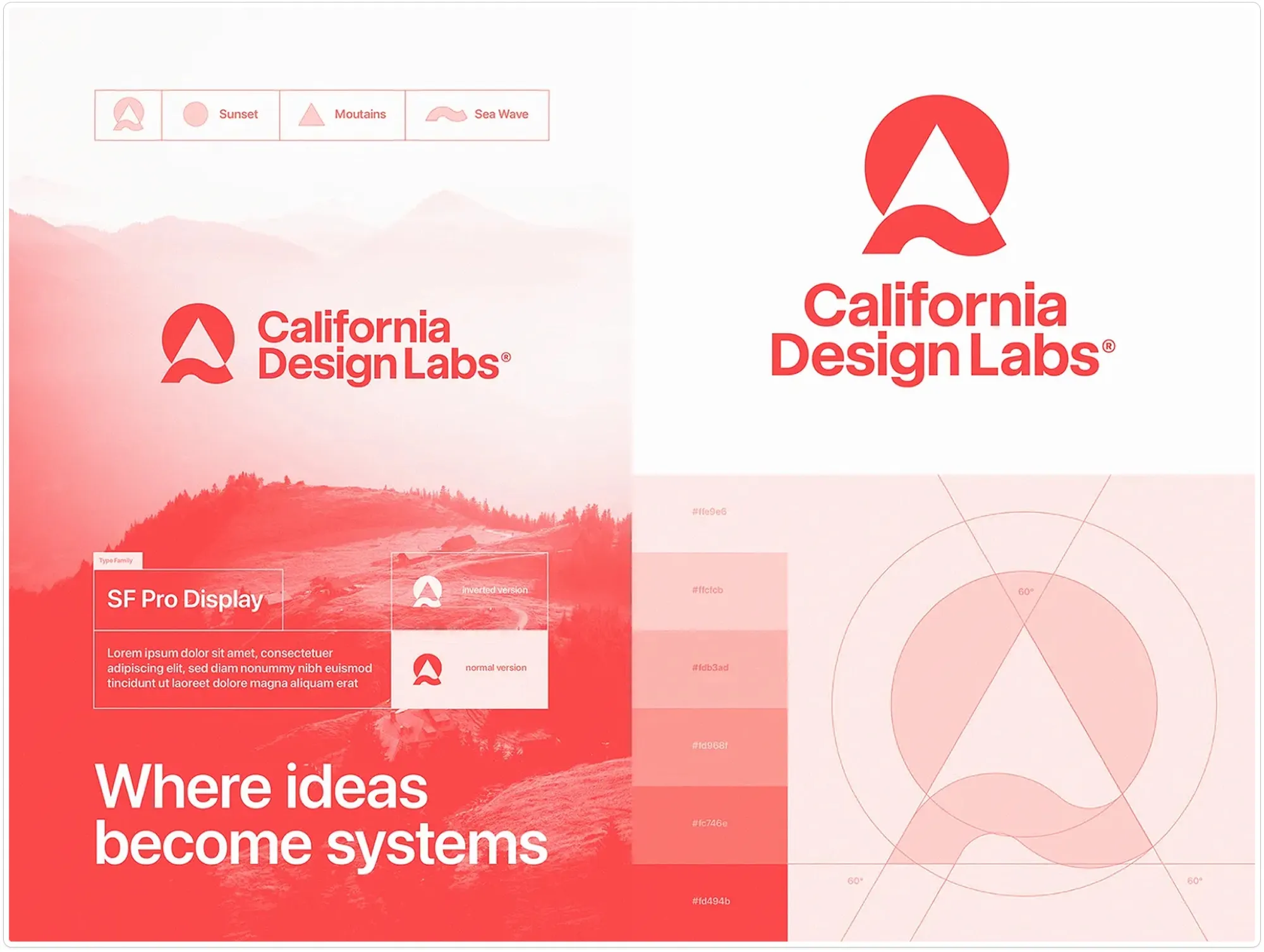 Inspiration: a bold, gradient-led brand system