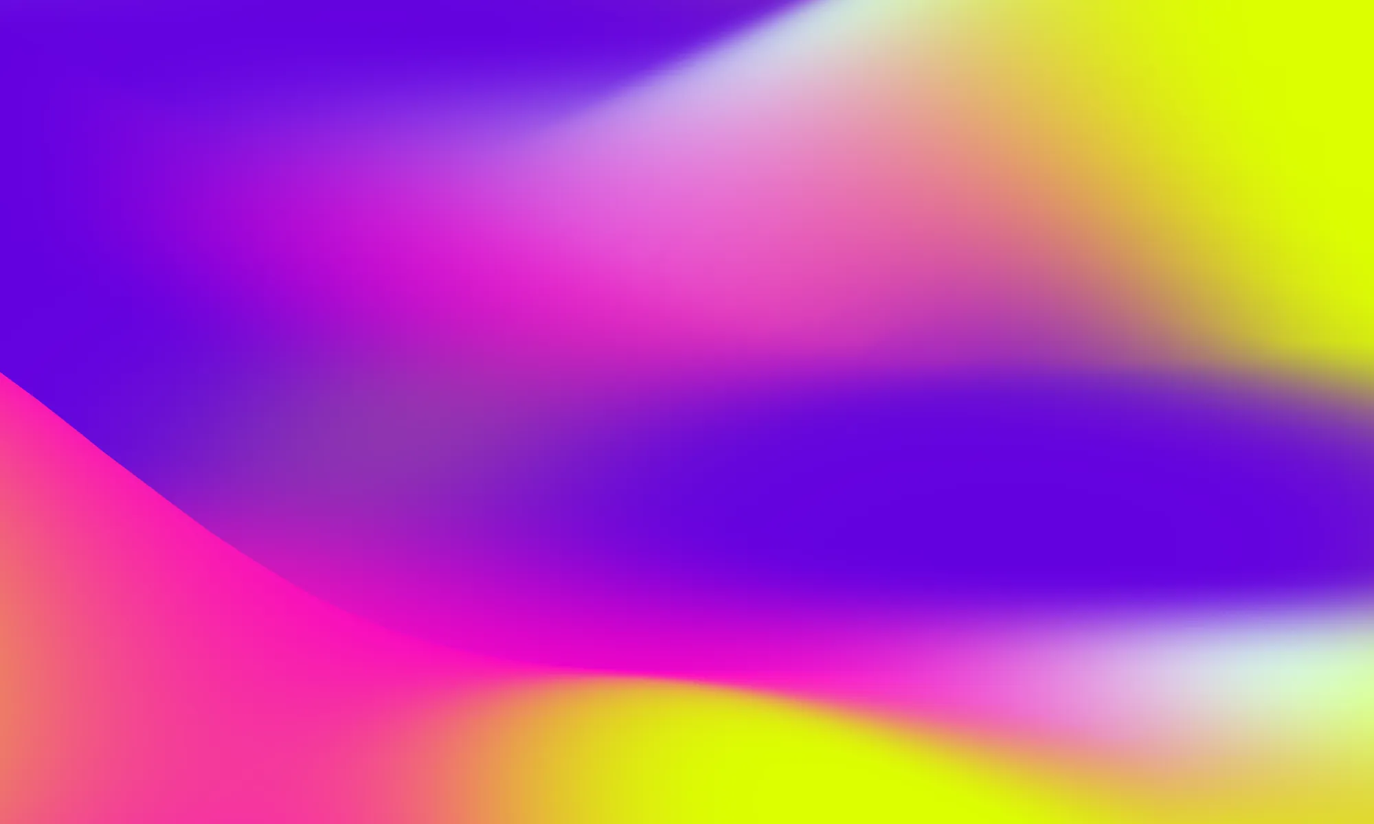 Mesh gradient study in magenta, violet, and yellow-green