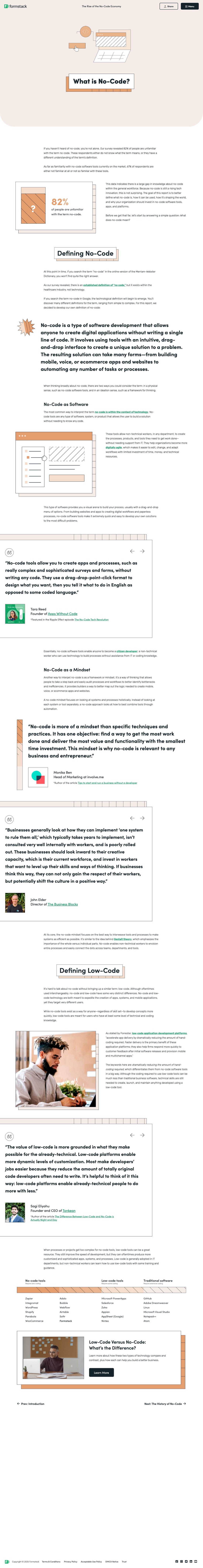 Chapter: What is no-code?